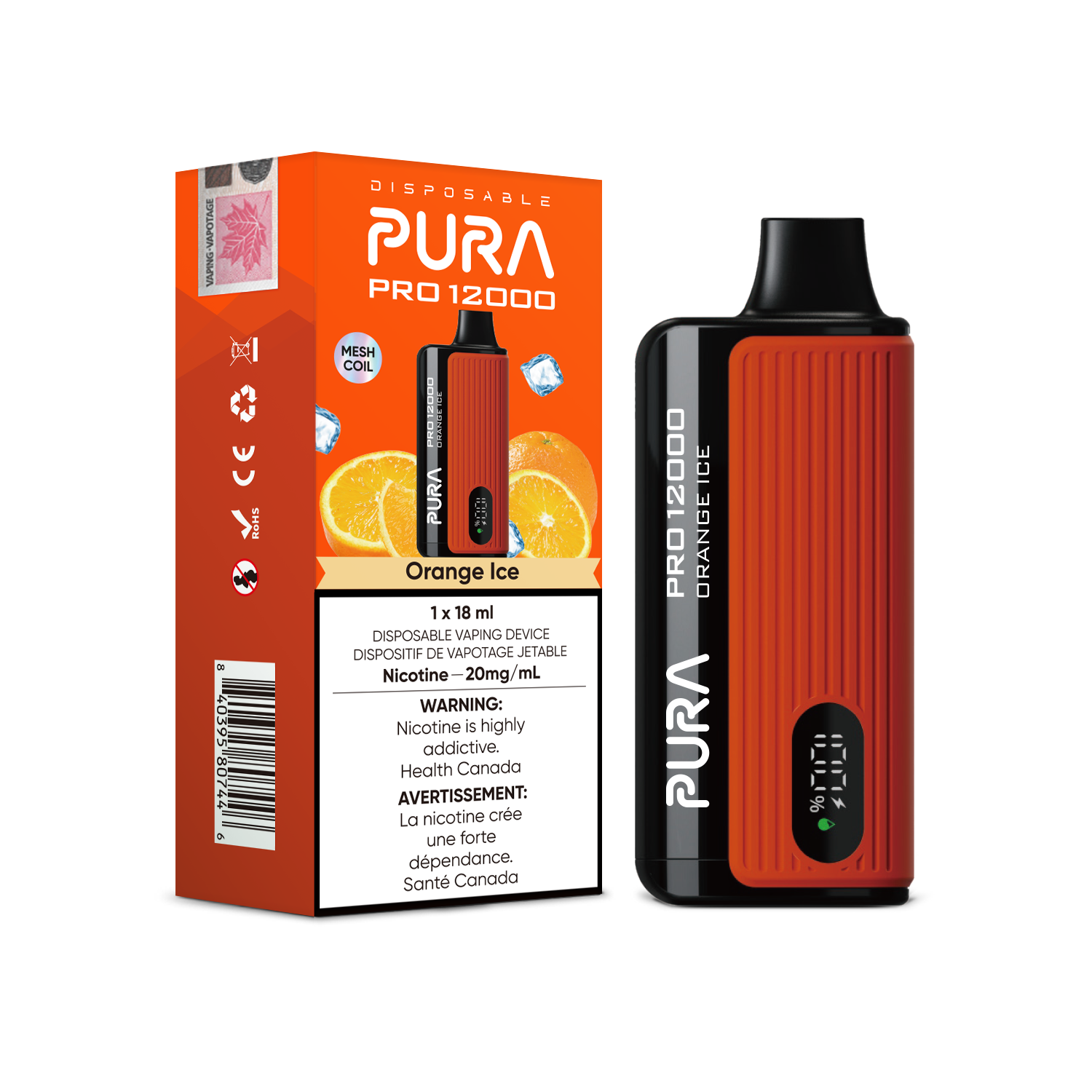 Pura 12000 Pro Canadian Wholesale Vapes Pura 12000 Pro Canadian Wholesale Vapes