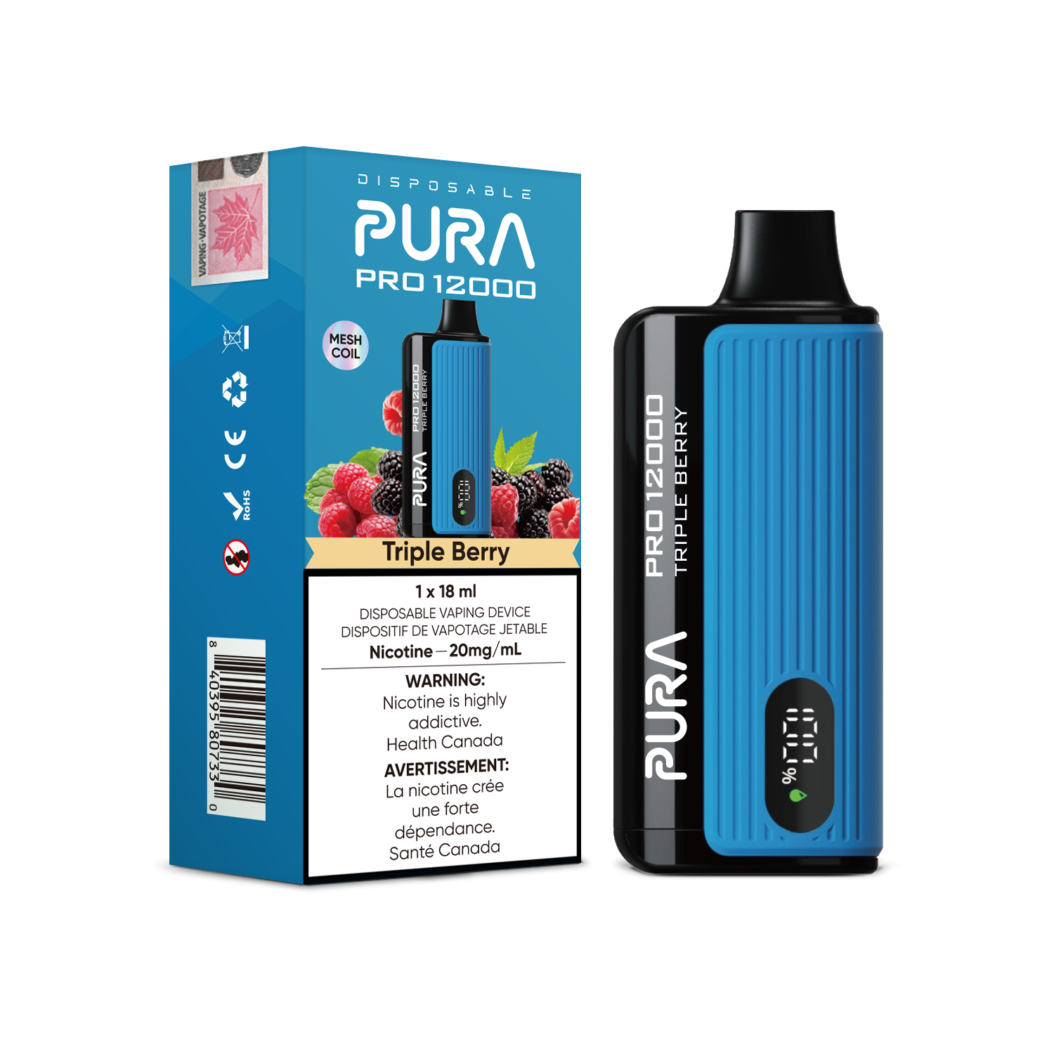 Pura 12000 Pro Canadian Wholesale Vapes Pura 12000 Pro Canadian Wholesale Vapes